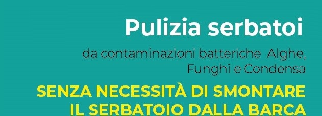 Pulizia serbatoi barche